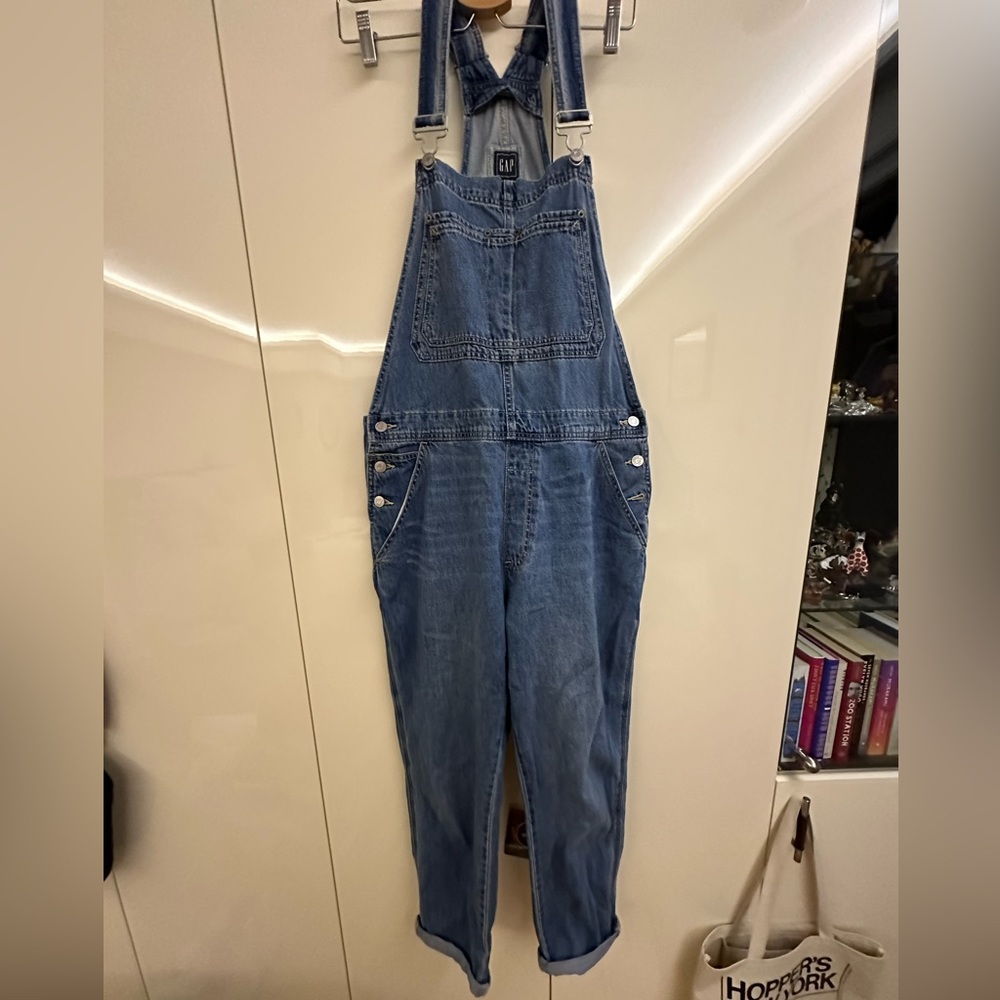 Gap denim overalls